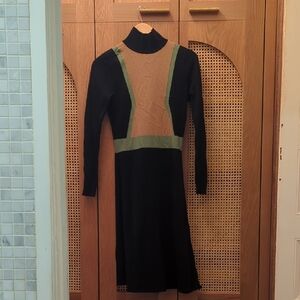 LK Bennett Sweater Dress Colorblocked